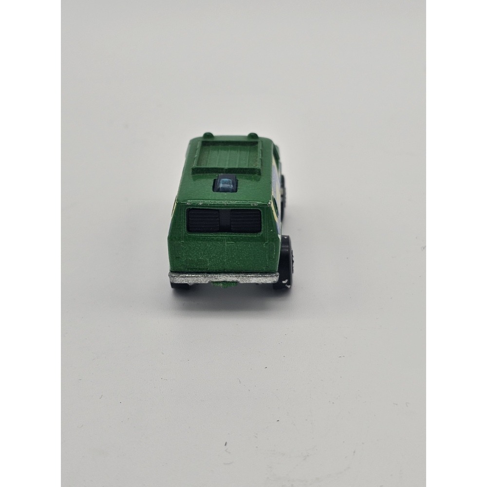 Hot Wheels Vintage 1977 Green Baja Breaker Van w/ Black Walls 1:64 Diecast - Picture 4 of 6